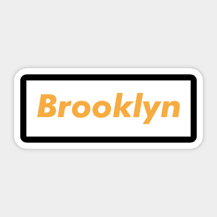 Brooklyn Meat Brown Sticker